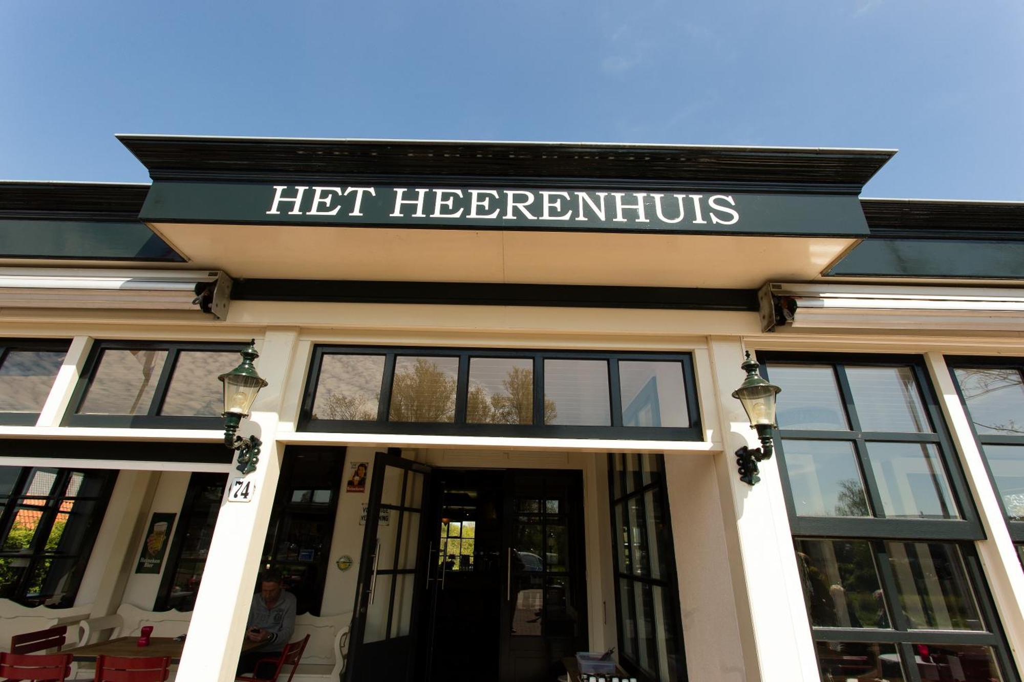 Cafe Brasserie Het Heerenhuis Het Kalf Dış mekan fotoğraf