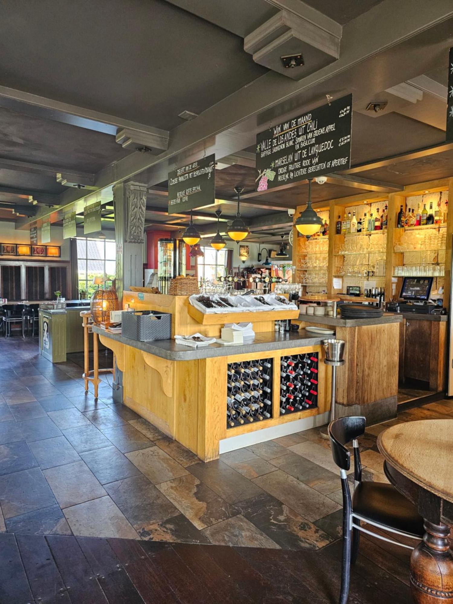 Cafe Brasserie Het Heerenhuis Het Kalf Dış mekan fotoğraf
