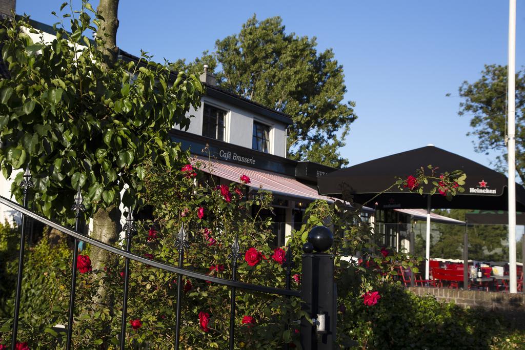 Cafe Brasserie Het Heerenhuis Het Kalf Dış mekan fotoğraf