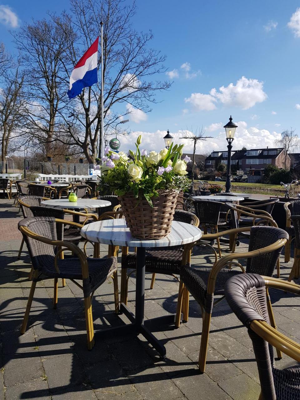 Cafe Brasserie Het Heerenhuis Het Kalf Dış mekan fotoğraf